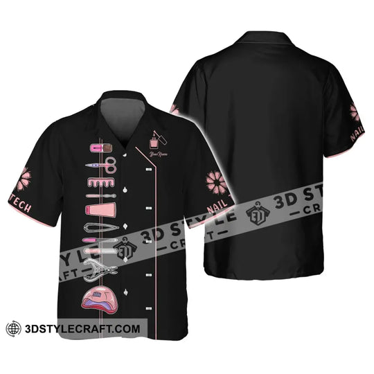 Women Shirt, Nail Technician Shirt, Nail Tech Hoodie, Nail Tech Sportwear style option 3