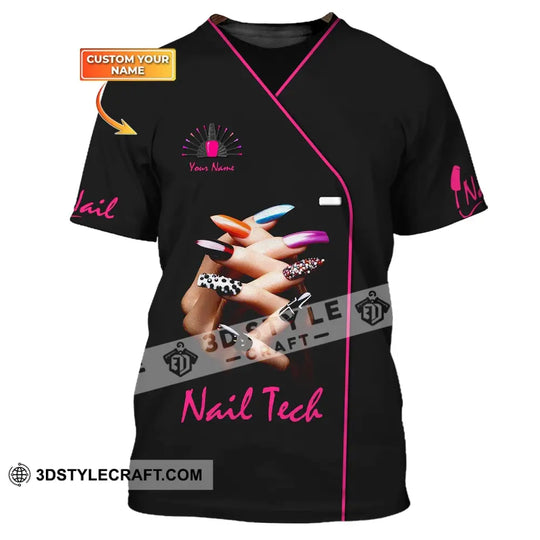 Women Shirt, Nail Technician Shirt, Nail Tech Sportwear style option 1