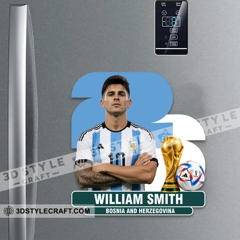 World Cup 2026 Fridge Magnet - Personalized Fridge Magnet - Fridge Magnet